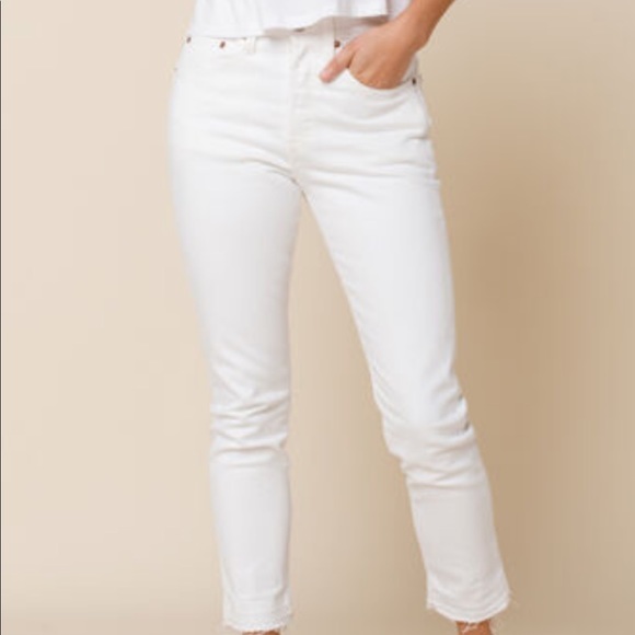 NWT Levis 501 buttonfly skinny jeans - Picture 3 of 9